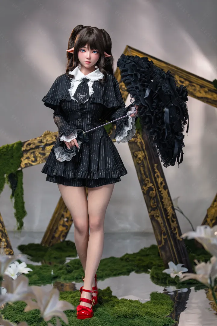 155cm (5ft1) E罩杯 輕量化 矽膠 性愛娃娃 ROS 头部 Freesia
